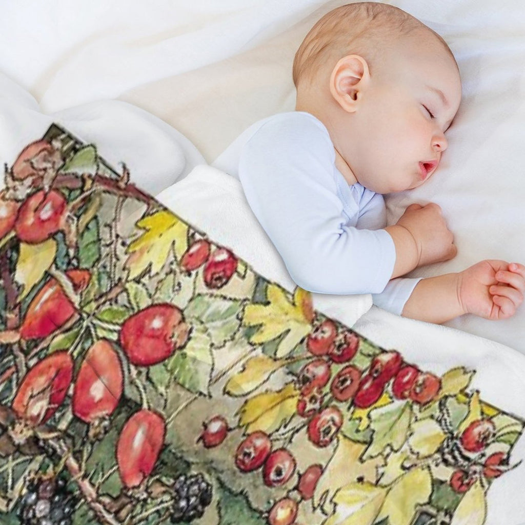 Primrose at The Entrance to The Tunnels Eco-conscious Throw Blanket