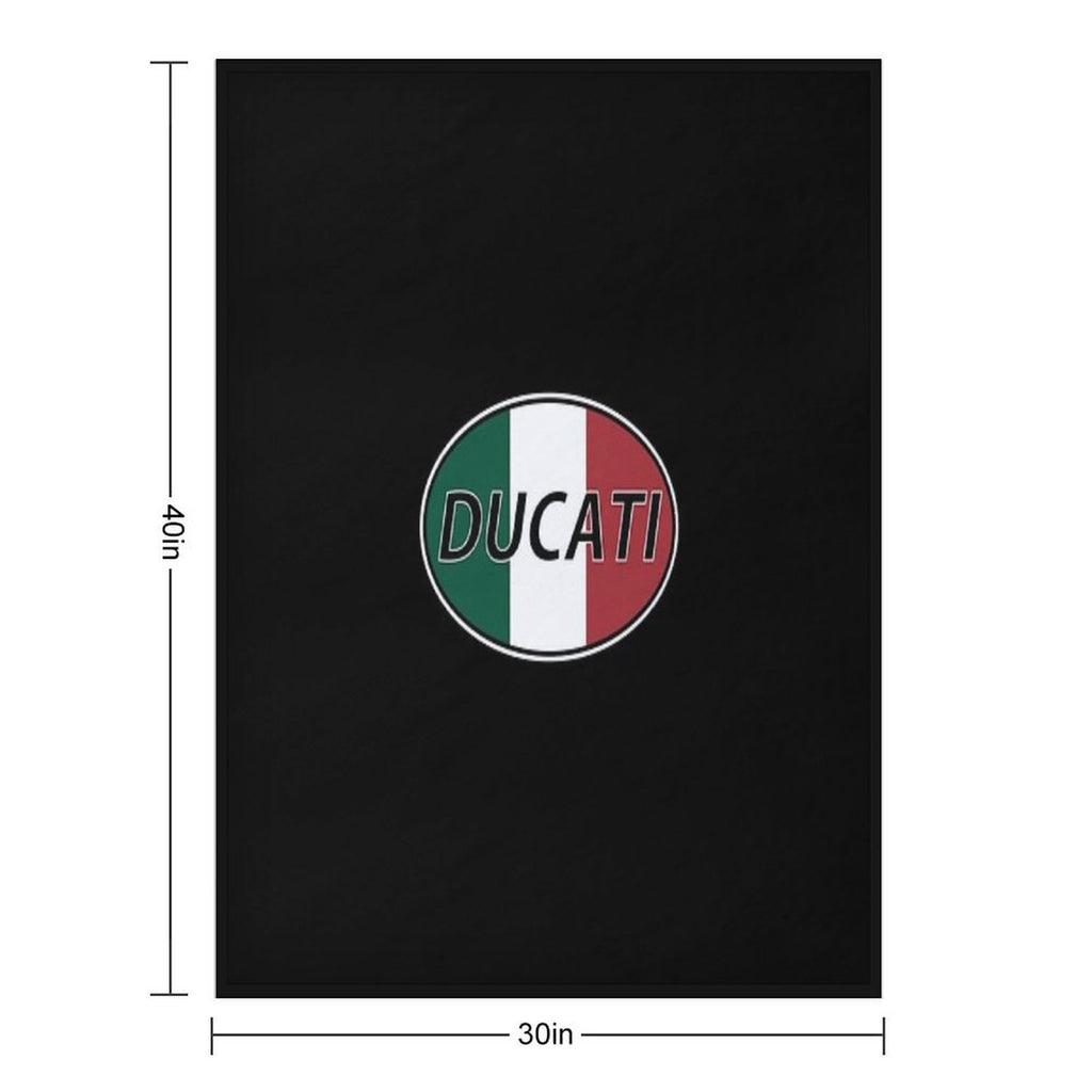 Ducati Classic T-Shirt Quick-dry Throw Blanket