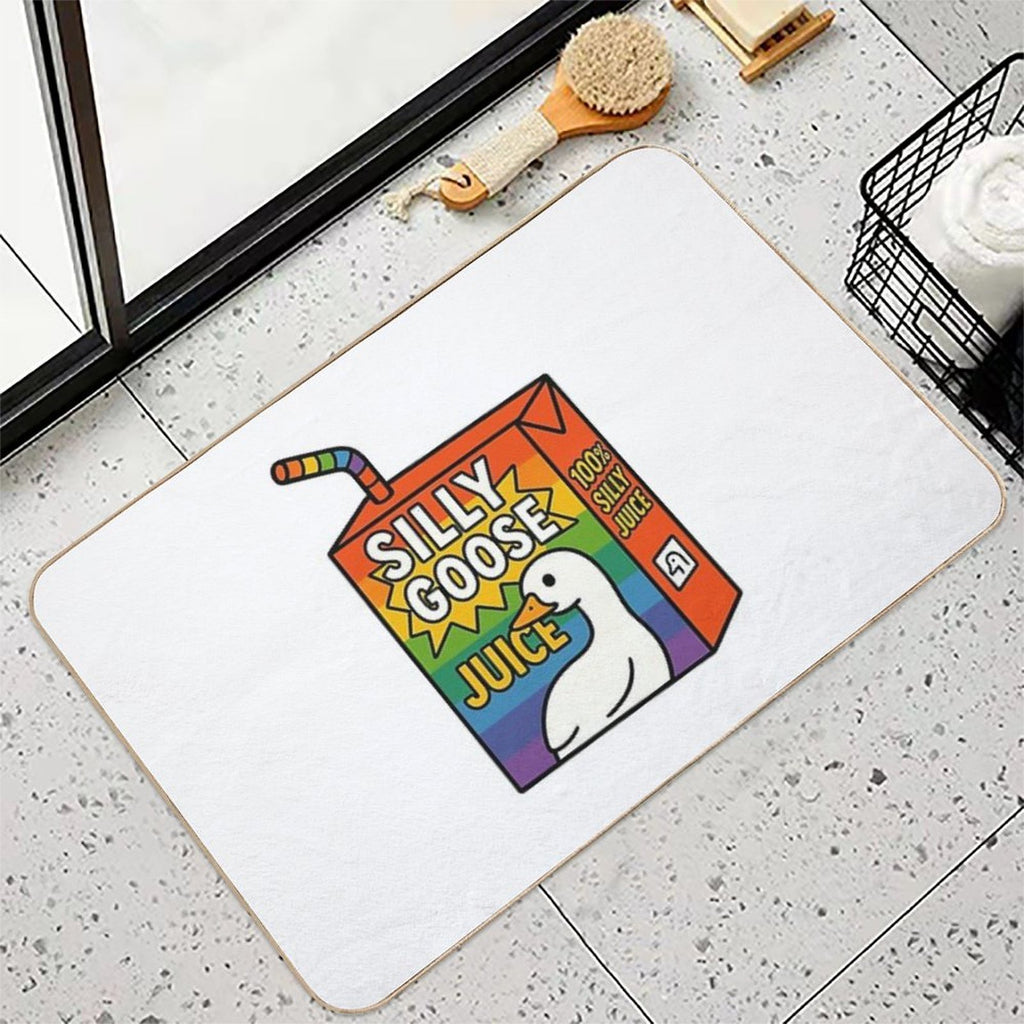 Silly Goose Juice  High-Traffic Bath Mat