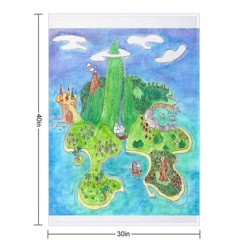 Neverland Compact Throw Blanket