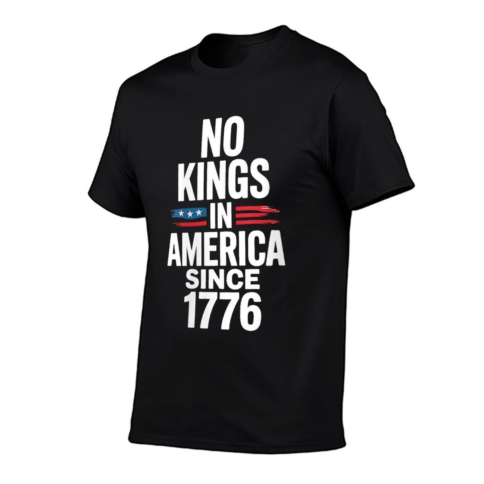 Womens No Kings In America Since 1776  Lightweight T-Shirt