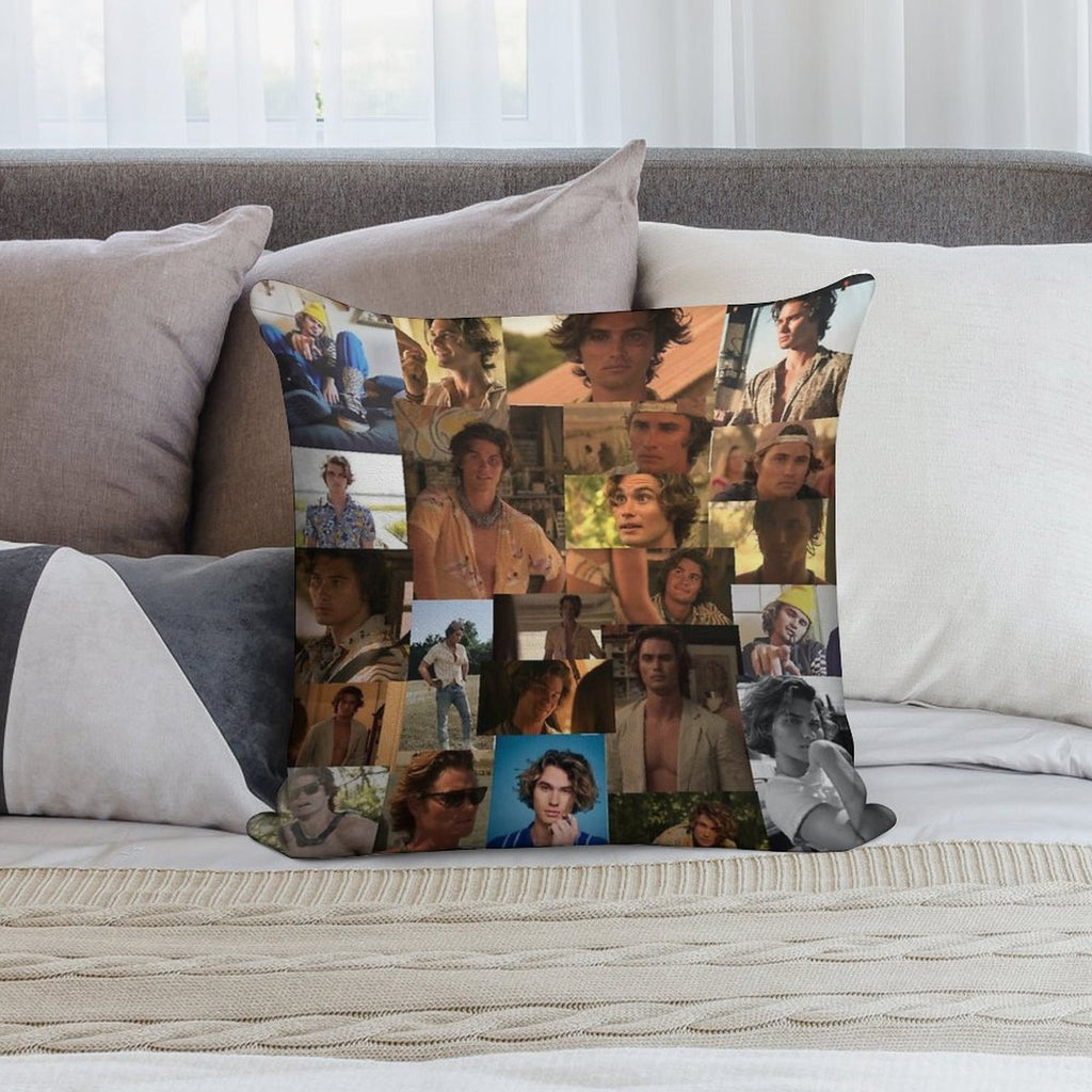 John B (Chase Stokes) Soft Anti-Pilling Throw Pillow